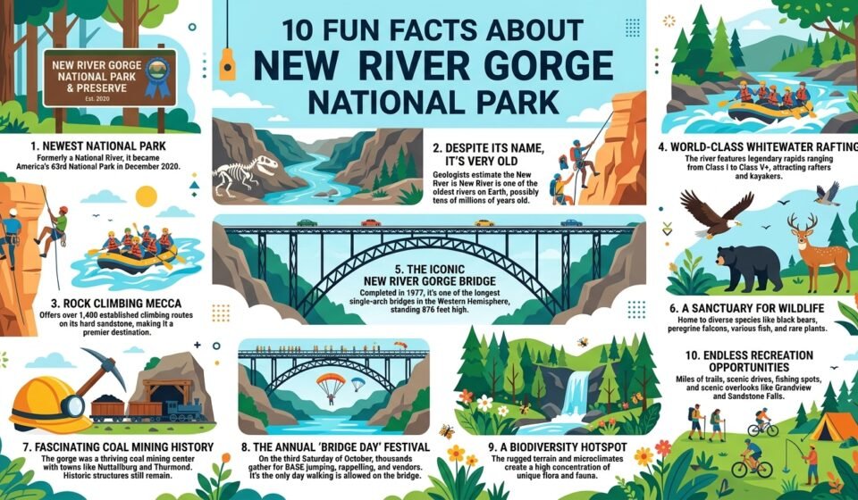 10 Fun Facts About New River Gorge National Park