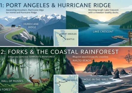 2 day itinerary Olympic National Park Adventure