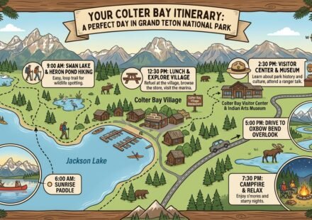7 day itinerary Colter Bay Grand Teton National Park