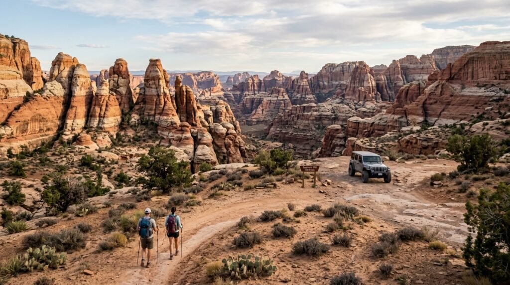 Adding The Needles District for a Two-Day Plan