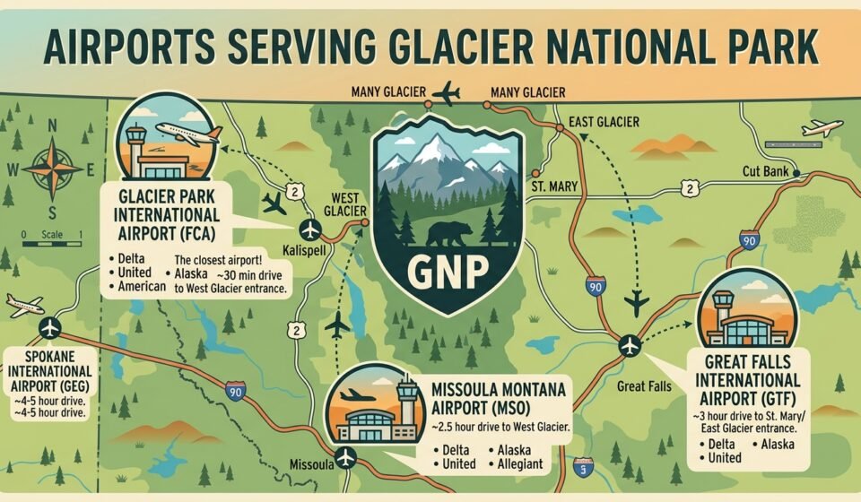Airports Near Glacier National Park