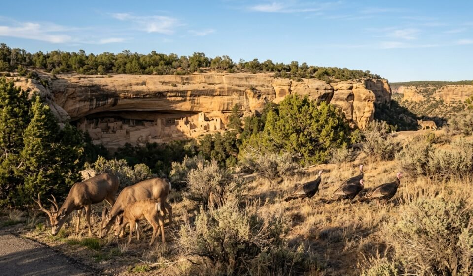 Animals in Mesa Verde National Park