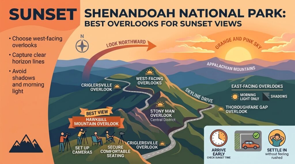 Best Overlooks for Sunset Views