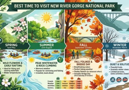 Best Time to Visit New River Gorge National Park