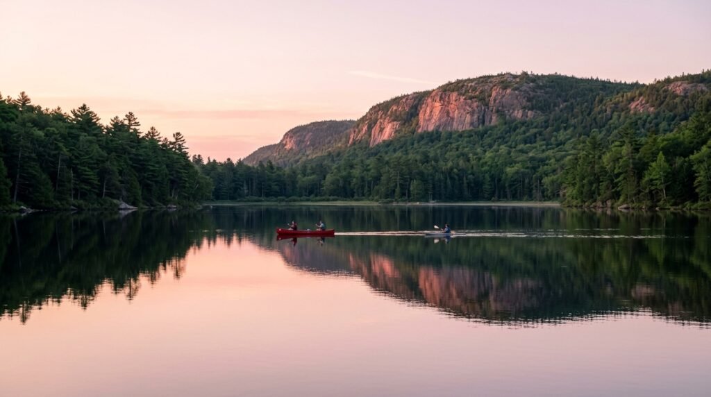 Boating, Paddling, and Fishing on Echo Lake