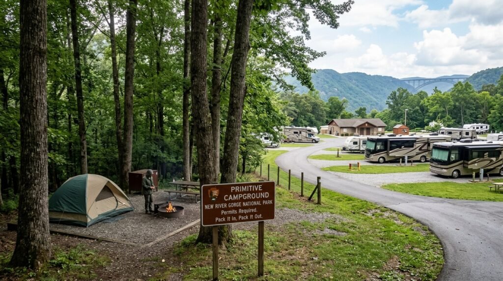 Camping and RV Options Inside and Near the Park Boundaries