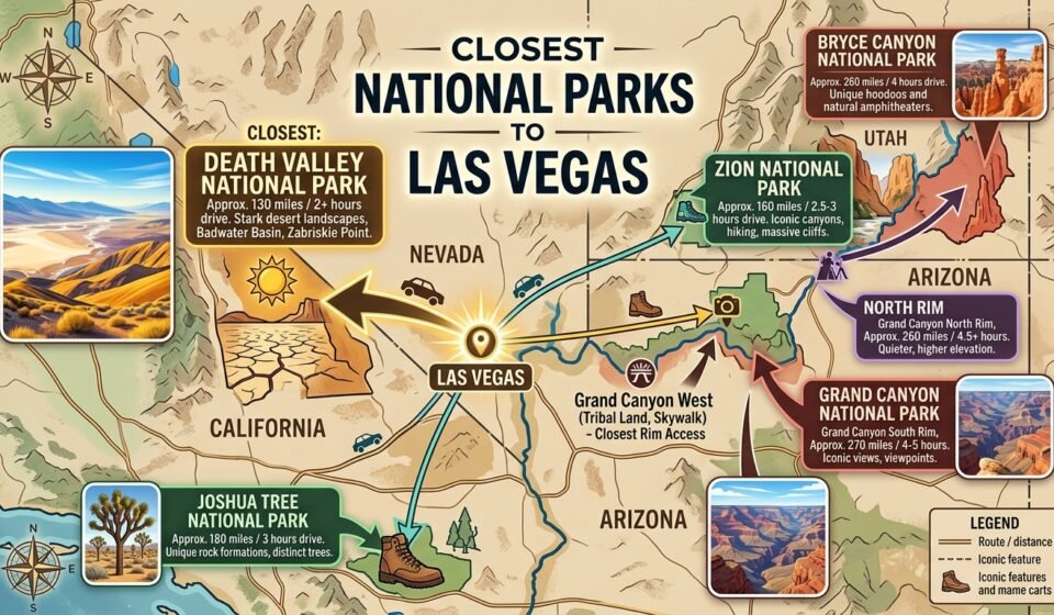 Closest National Park to Las Vegas