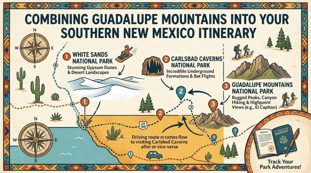 Combining Guadalupe Mountains Into Your Southern New Mexico Itinerary