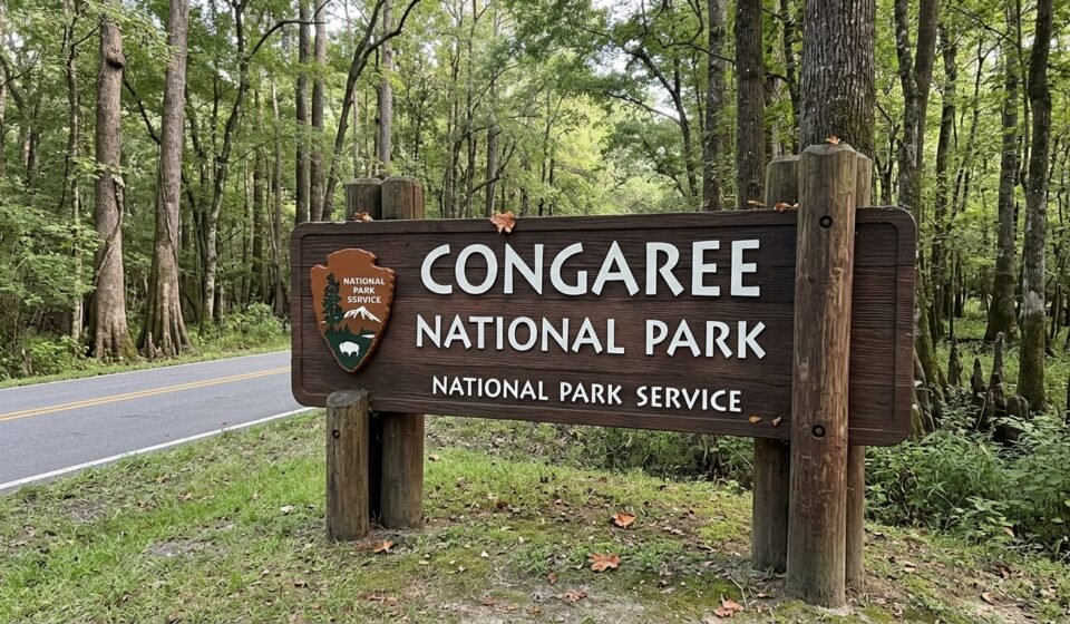 Congaree National Park Sign