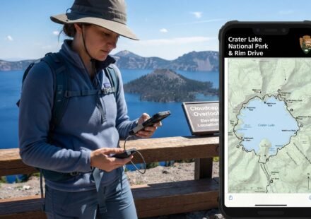 Crater Lake National Park Map Pdf