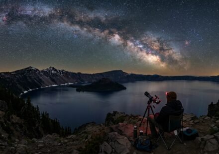 Crater Lake National Park Stargazing