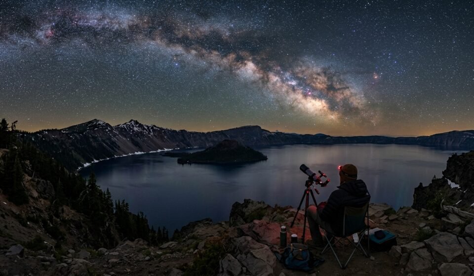Crater Lake National Park Stargazing