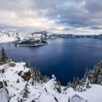 Crater Lake National Park in November
