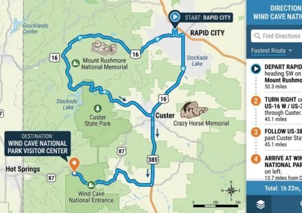 Directions to Wind Cave National Park