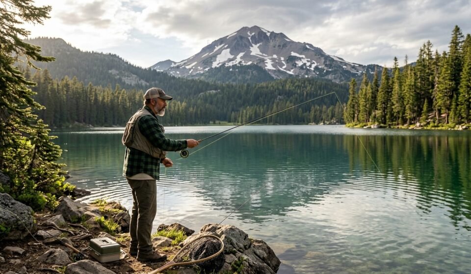 Fishing in Lassen National Park