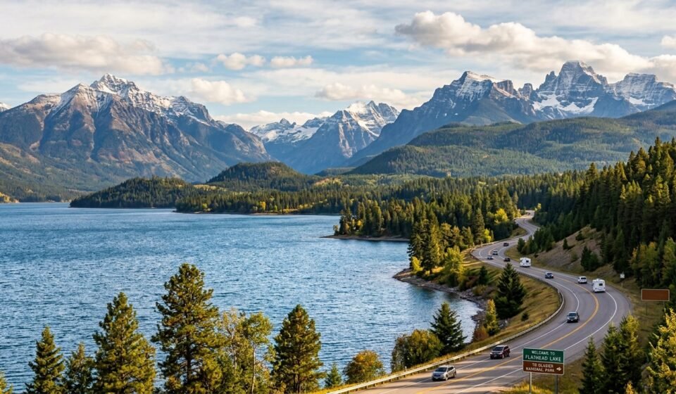 Flathead Lake to Glacier National Park
