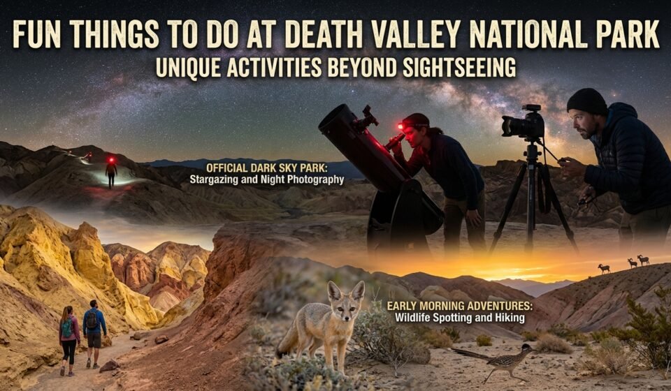 Fun Things to Do at Death Valley National Park