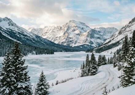 Glacier National Park Montana Winter