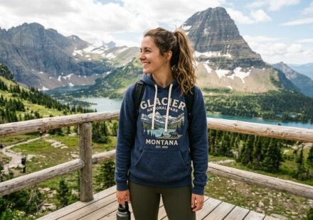 Glacier National Park Sweatshirt