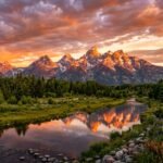 Grand Teton National Park Sunset