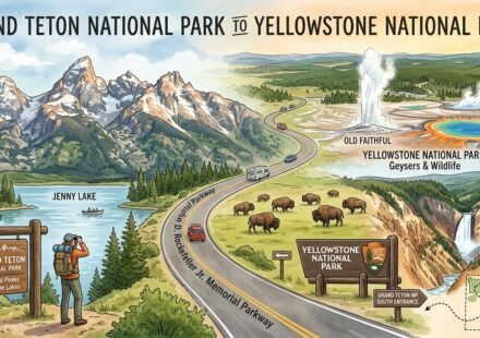 Grand Teton National Park to Yellowstone National Park