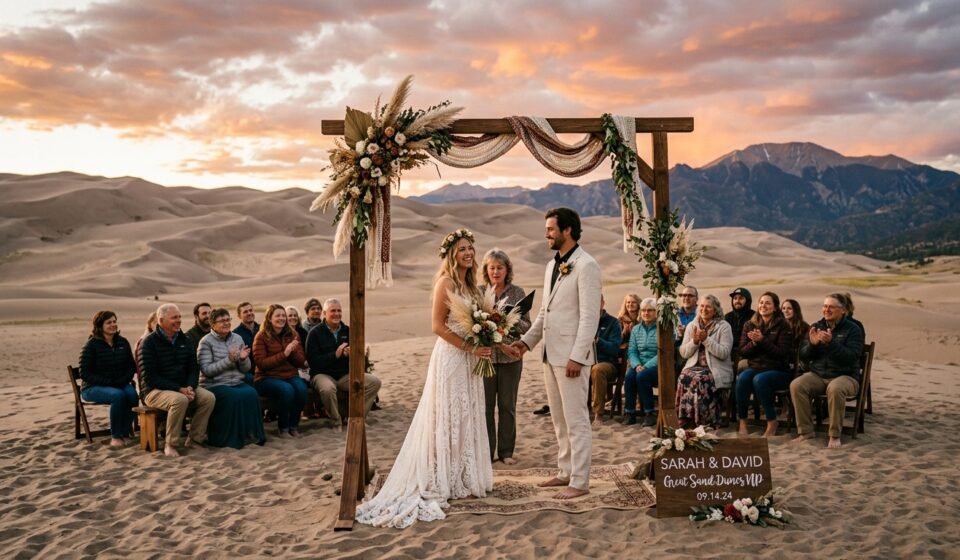 Great Sand Dunes National Park Wedding