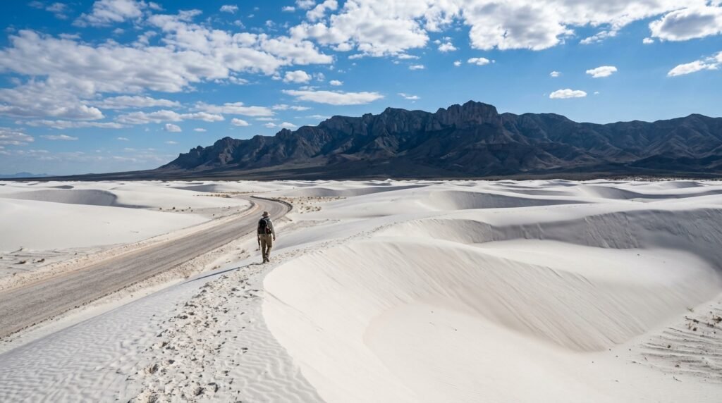 Hiking the Dramatic Salt Basin Dunes