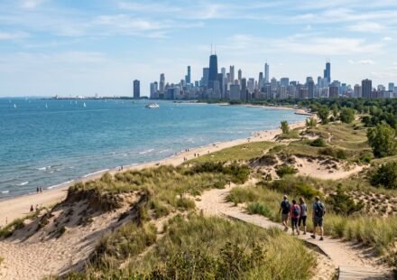 Indiana Dunes National Park to Chicago