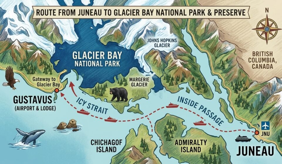 Juneau to Glacier Bay National Park
