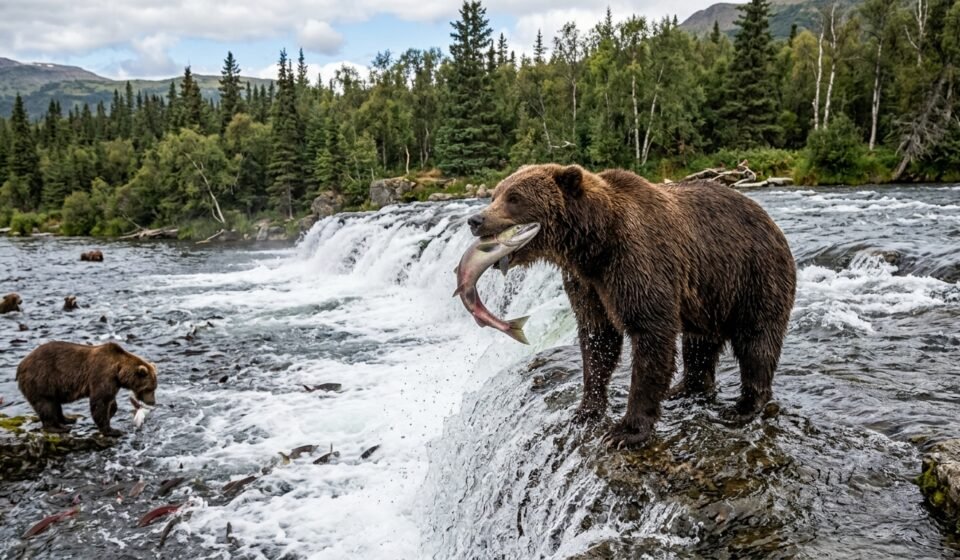 Katmai National Park Salmon Run