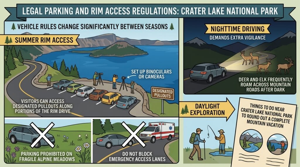 Legal Parking and Rim Access Regulations