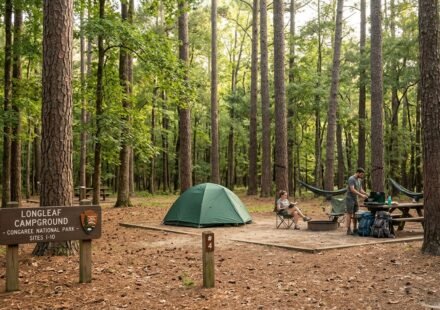 Longleaf Campground Congaree National Park