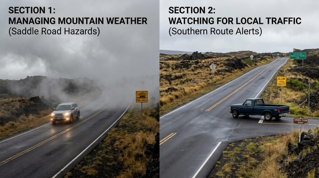Managing Mountain Weather and Driving Hazards Along the Way