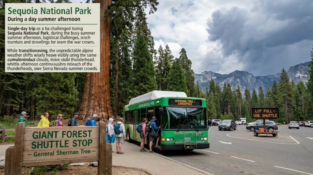 Managing Parking, Seasonal Shuttles, and Changing Alpine Weather