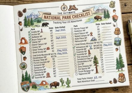 National Park Checklist