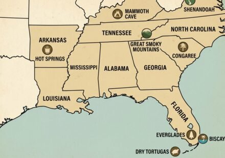 National Parks in the Southeast Region