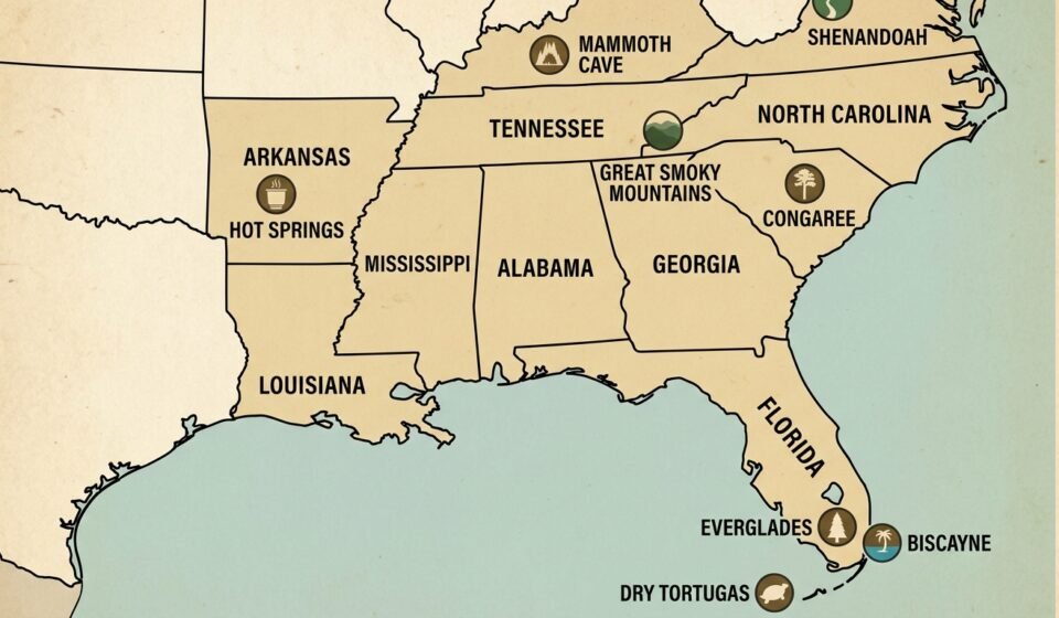 National Parks in the Southeast Region