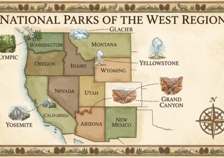 National Parks in the West Region