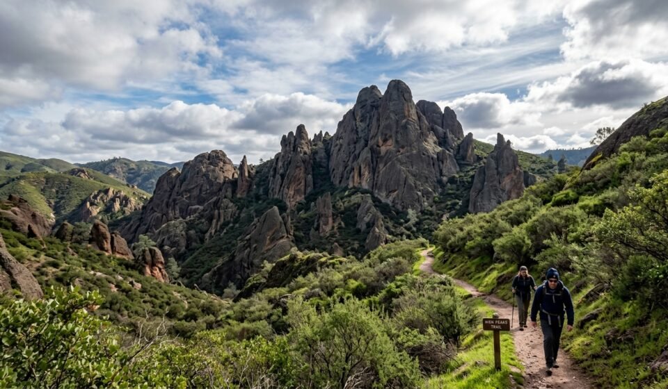 Pinnacles National Park in February