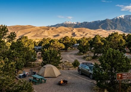 Piñon Flats Campground Great Sand Dunes National Park