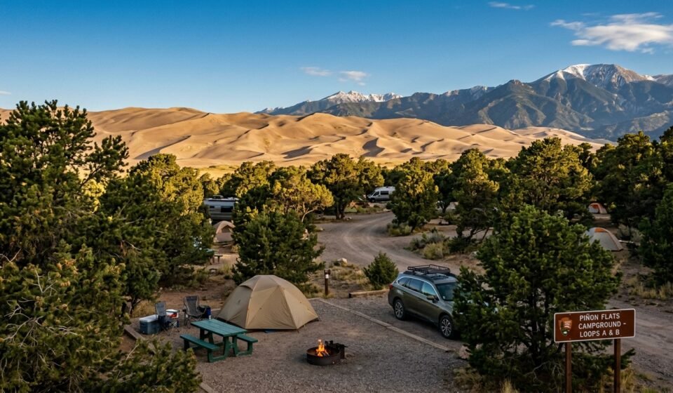 Piñon Flats Campground Great Sand Dunes National Park