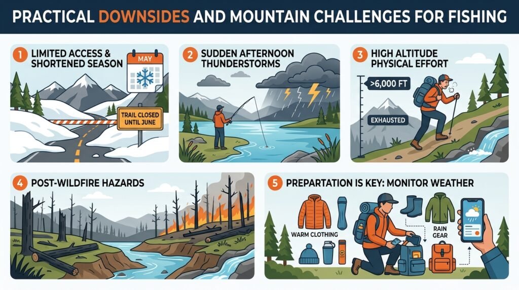 Practical Downsides and Mountain Challenges to Watch Out For