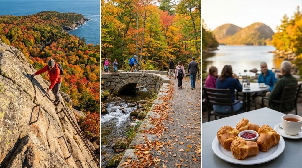 Seasonal Recreation Along Carriage Roads and Mountain Trails