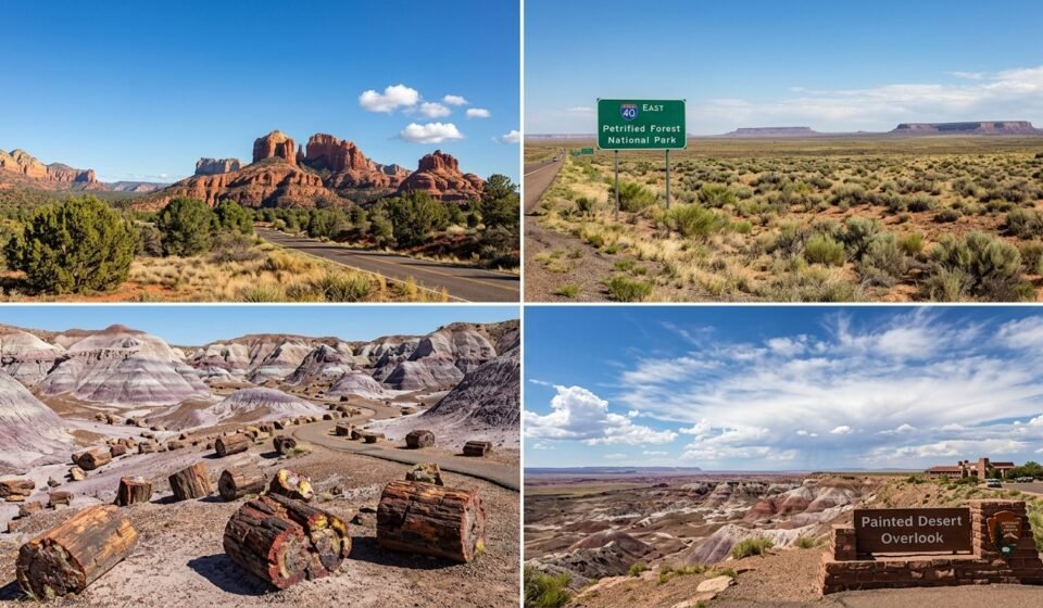 Sedona to Petrified Forest National Park