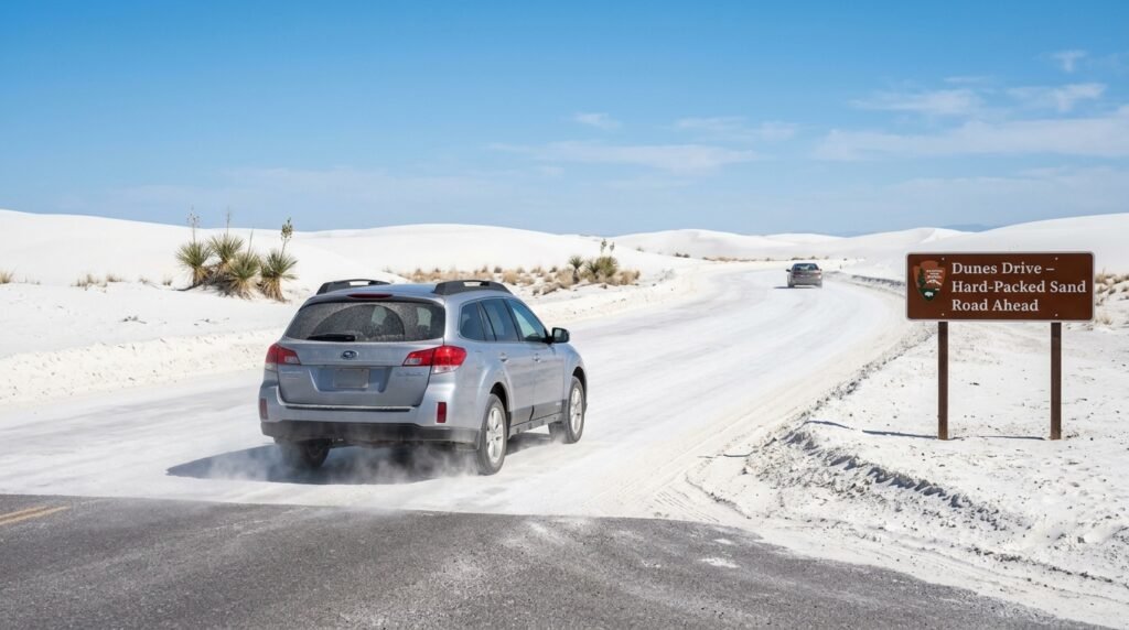 Tackling Dunes Drive and Fine Gypsum Dust