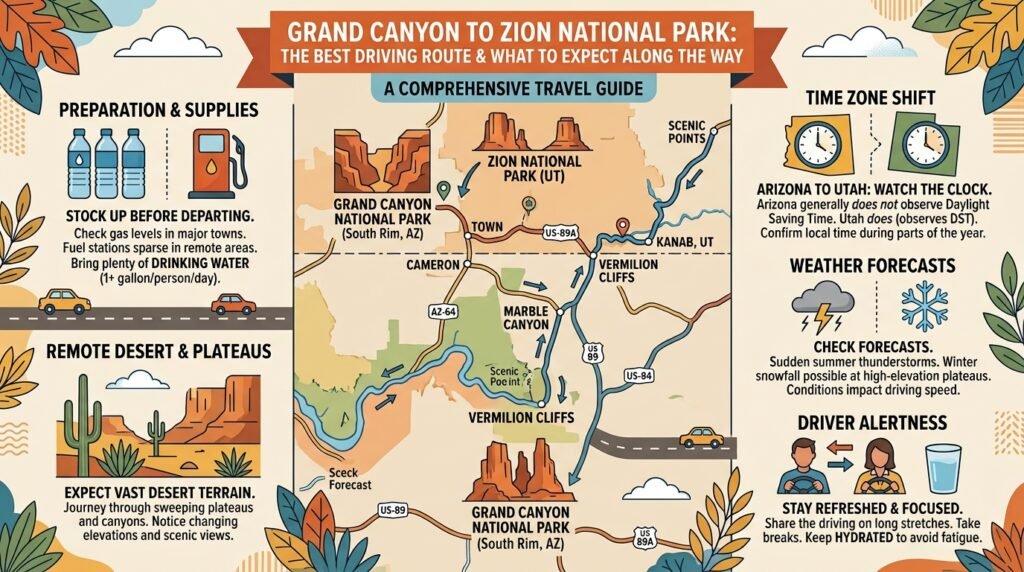 The Best Driving Route and What to Expect Along the Way