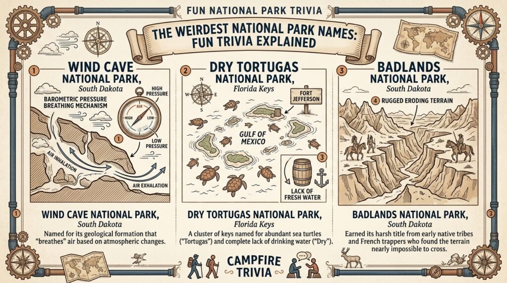 The Weirdest National Park Names
