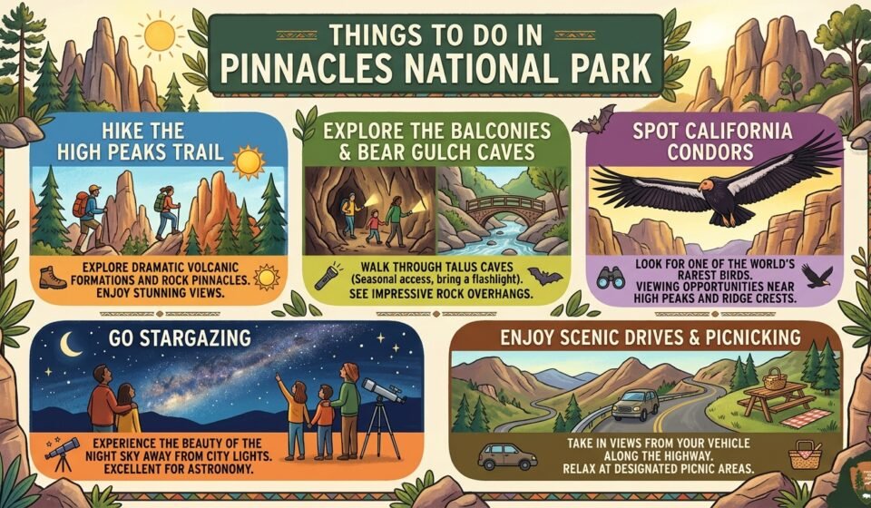 Things to Do in Pinnacles National Park