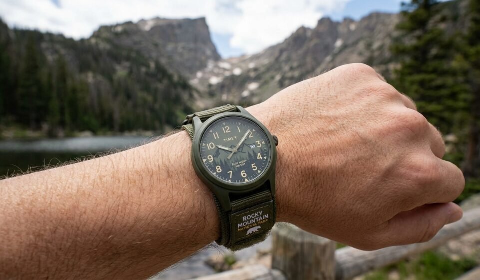 Timex Rocky Mountain National Park Fast Wrap Strap Watch
