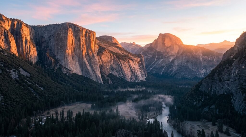 Timing Golden Hour Light Against Granite Cliffs